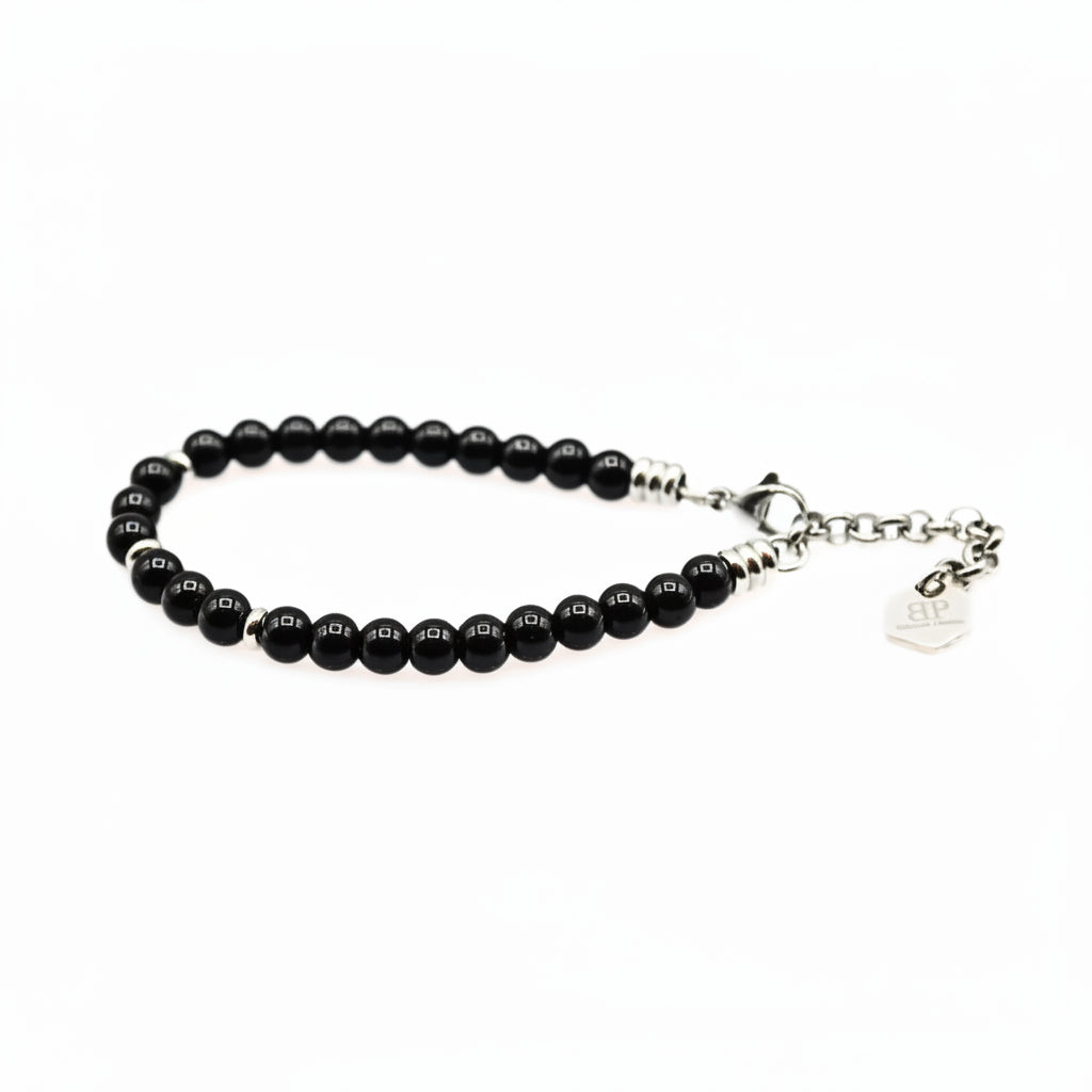 bracciale onice nero donna