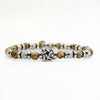 Lila Tigerauge-Armband PASSION mit Silberanschlüssen