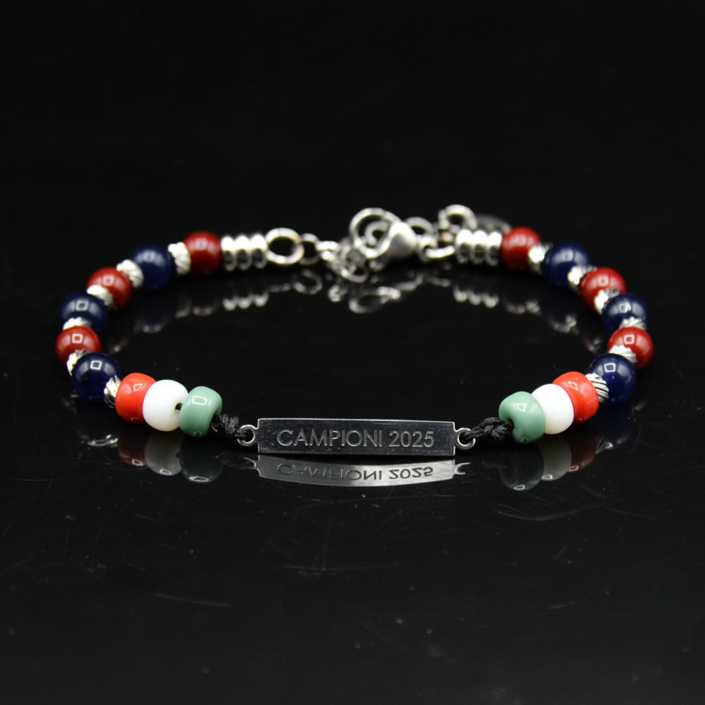 Bracciale Rosso Blu 04 – Edizione Speciale Coppa Italia 2025