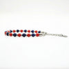 Steine: mehrfarbiges Hartsteinarmband