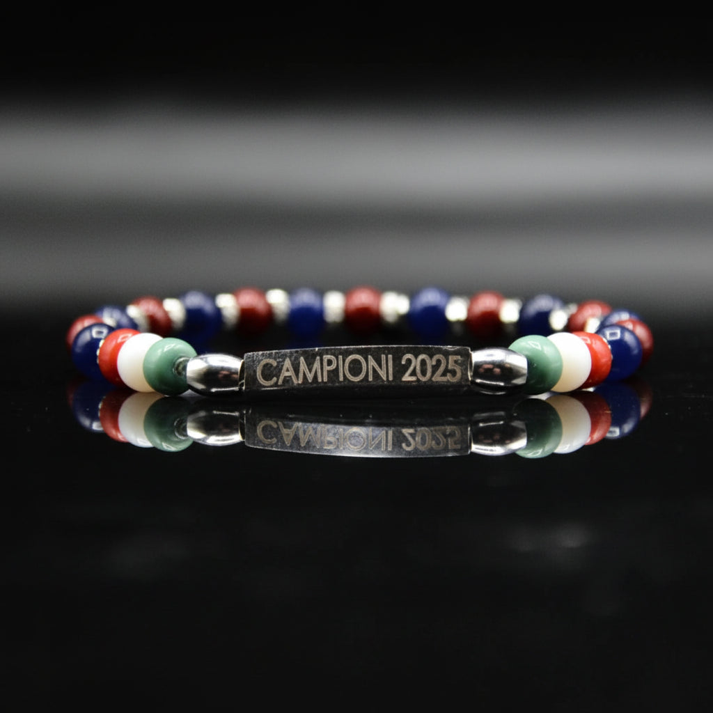 Bracciale Campioni 01  rosso blu Coppa Italia 2025