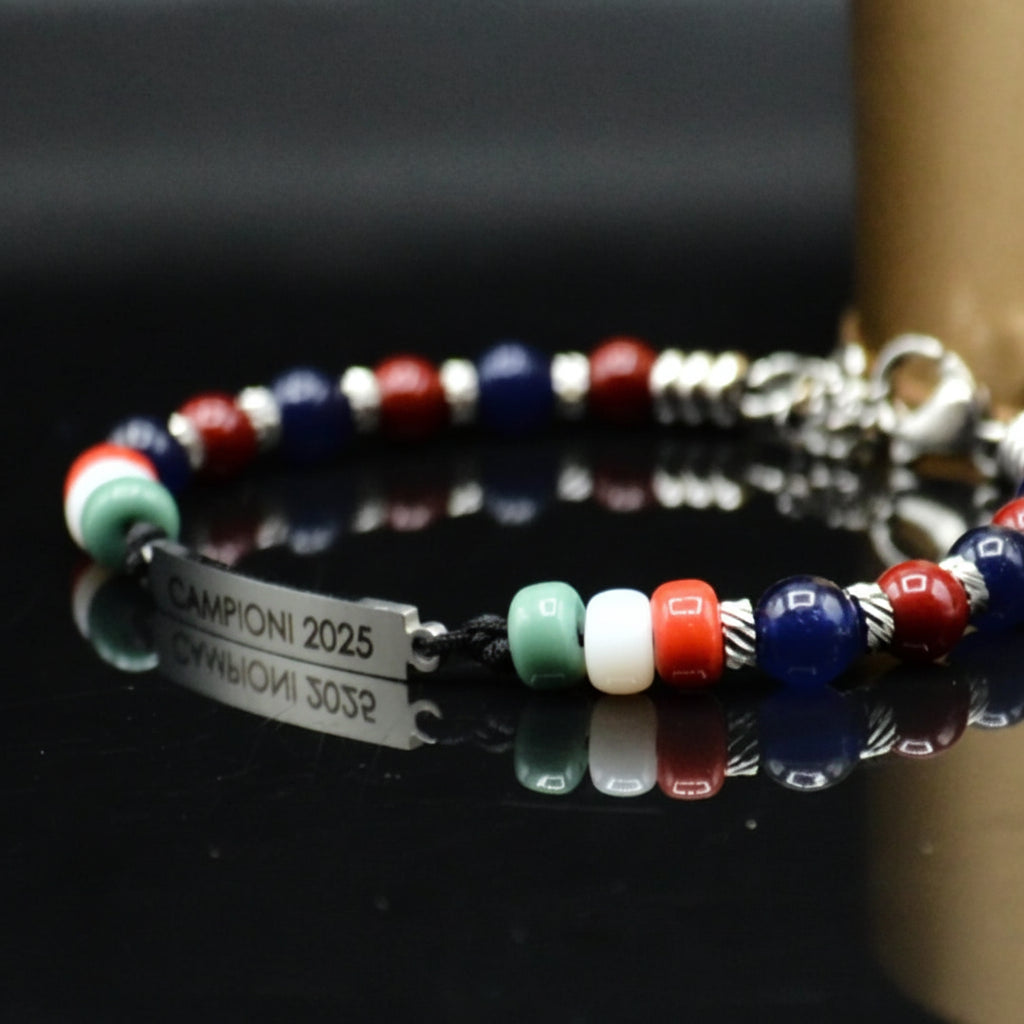 Bracciale Rosso Blu 04 – Edizione Speciale Coppa Italia 2025