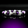 Steine: mehrfarbiges Hartsteinarmband