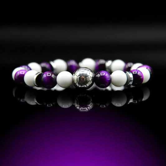 Steine: mehrfarbiges Hartsteinarmband