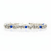 H2Node Armband mit blauem Achat