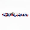 Steine: mehrfarbiges Hartsteinarmband