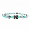 Lila Tigerauge-Armband PASSION mit Silberanschlüssen
