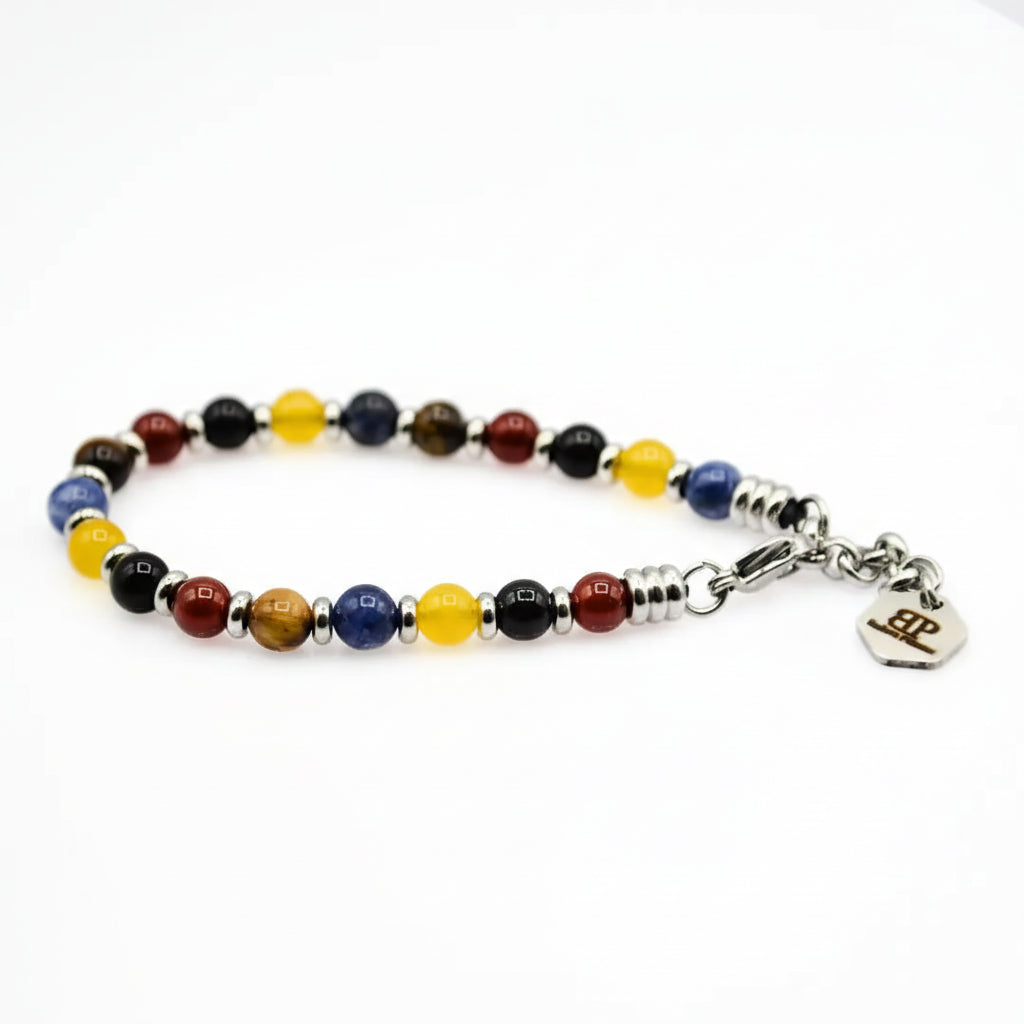 Stones bracciale pietre dure multicolore