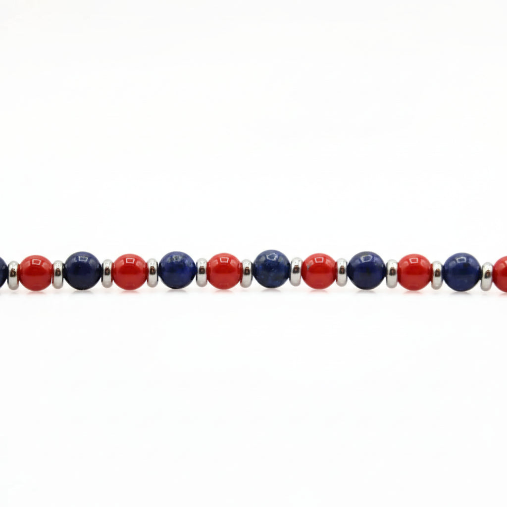 Bracciale Rosso Blu - Passione Genova