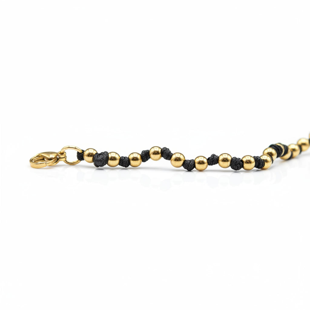 Bracciale sferino Blackcurrant Gold Raffinatezza e Lusso al Polso