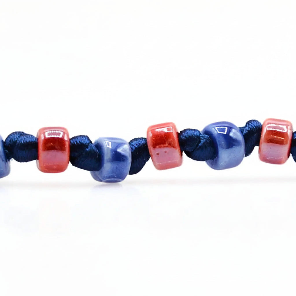 Steine: mehrfarbiges Hartsteinarmband