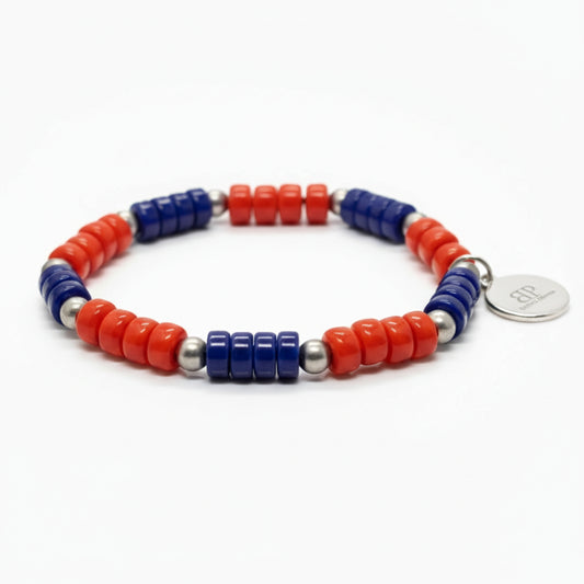 Steine: mehrfarbiges Hartsteinarmband