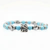 Lila Tigerauge-Armband PASSION mit Silberanschlüssen
