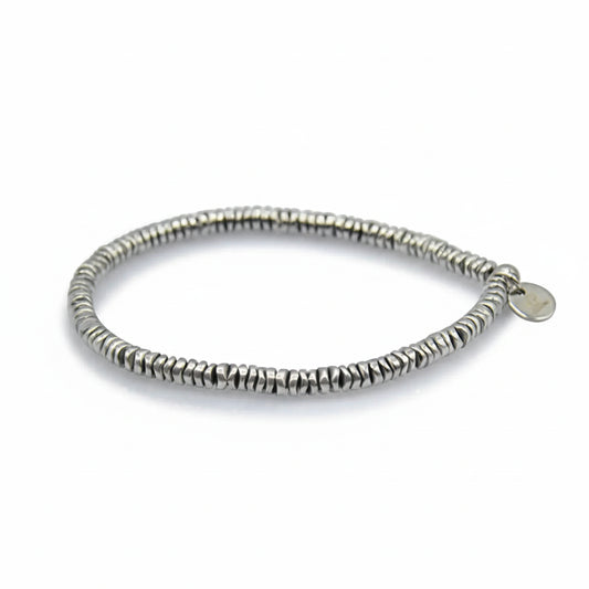 Bracciale Eris Rondelle Prisma Argento 3mm  Stile e Raffinatezza Minimal