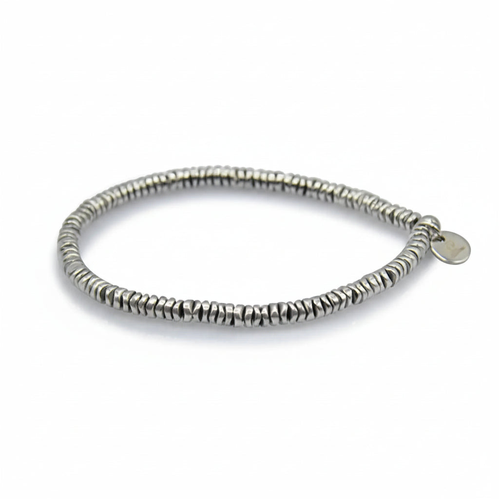 Bracciale Eris  Rondelle Prisma Argento 5 mm  Raffinatezza in Ogni Dettaglio