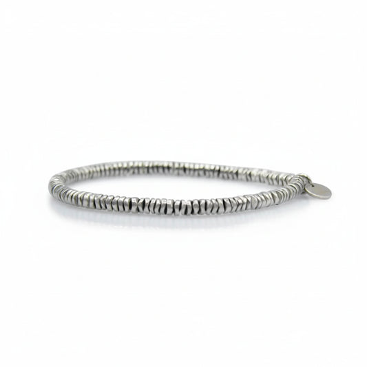 Bracciale Eris  Rondelle Prisma Argento 5 mm  Raffinatezza in Ogni Dettaglio