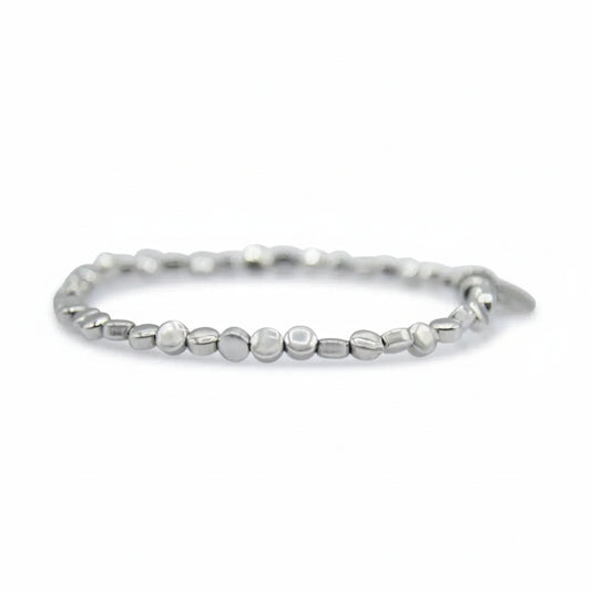 Bracciale Eris Smile in Ematite Argento 3mm