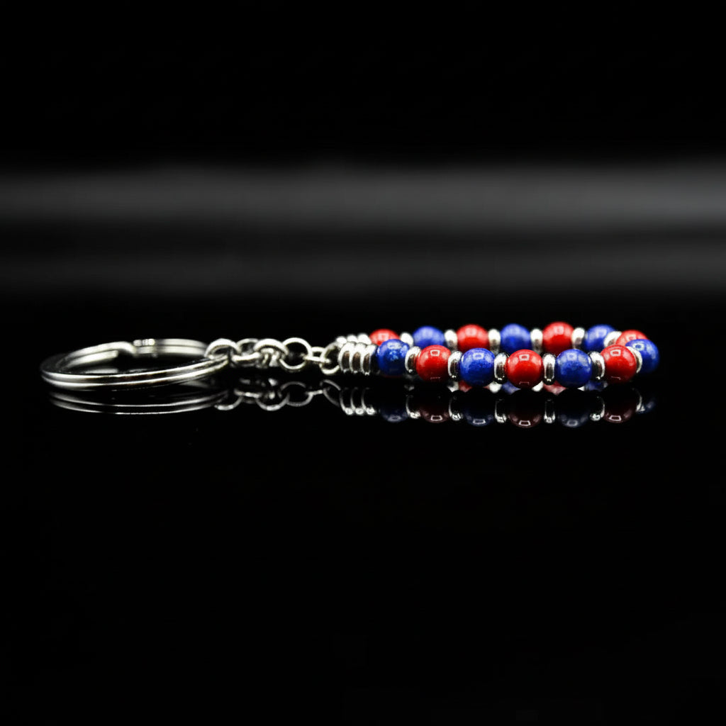 Steine: mehrfarbiges Hartsteinarmband