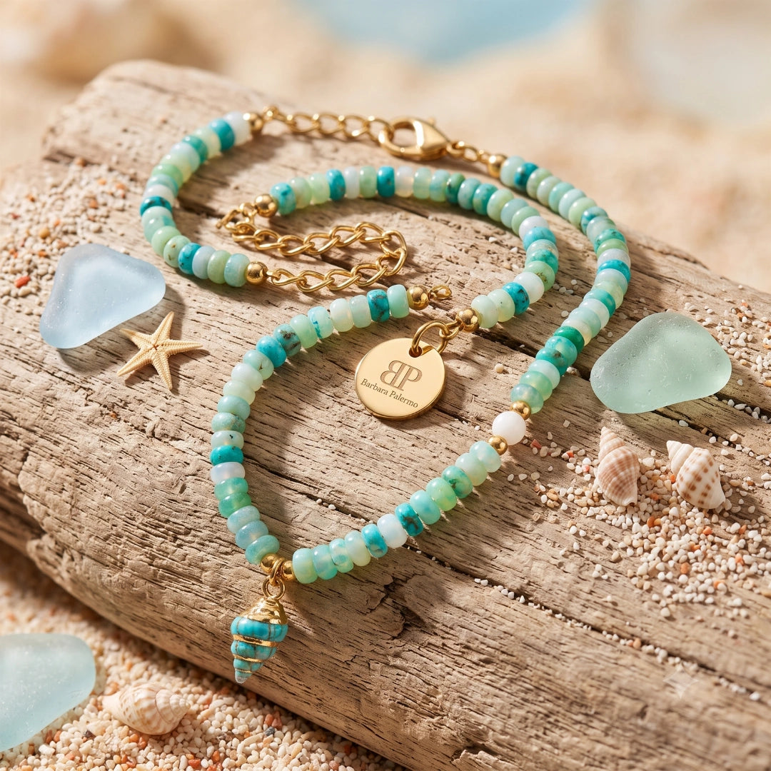 Collana Sea Conchiglia Turchese
