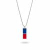 Collana Rosso Blu Elegance