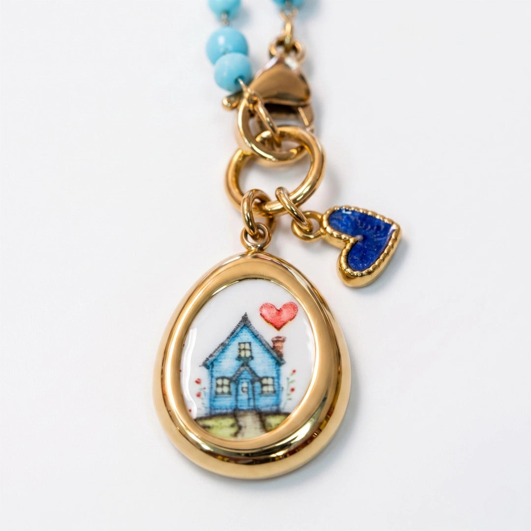 Collana Sea Casetta del Cuore
