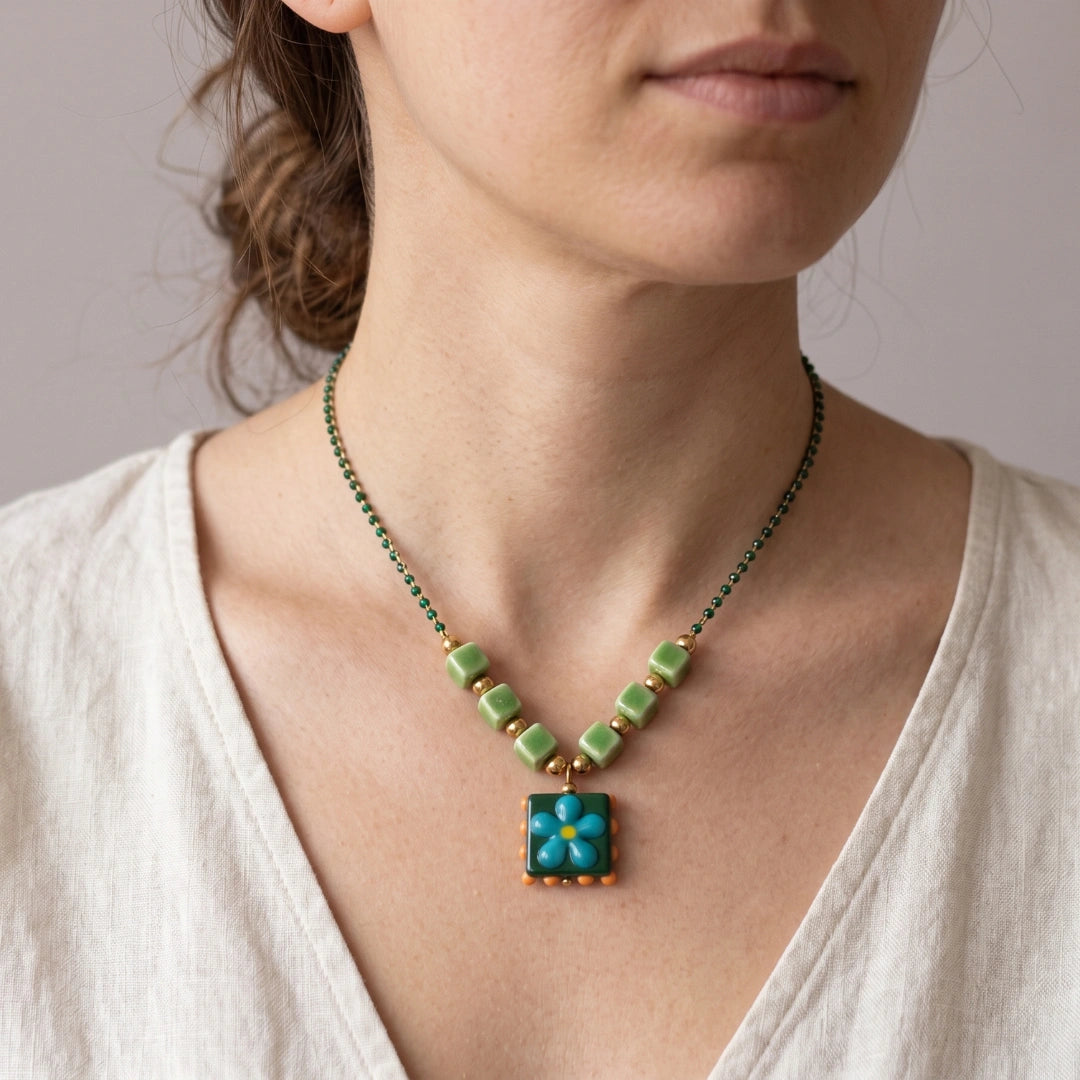 Collana Sea Fiore Laguna