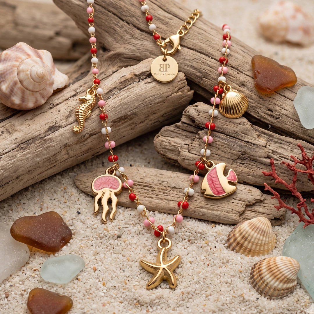 Collana Sea Pink Lagoon