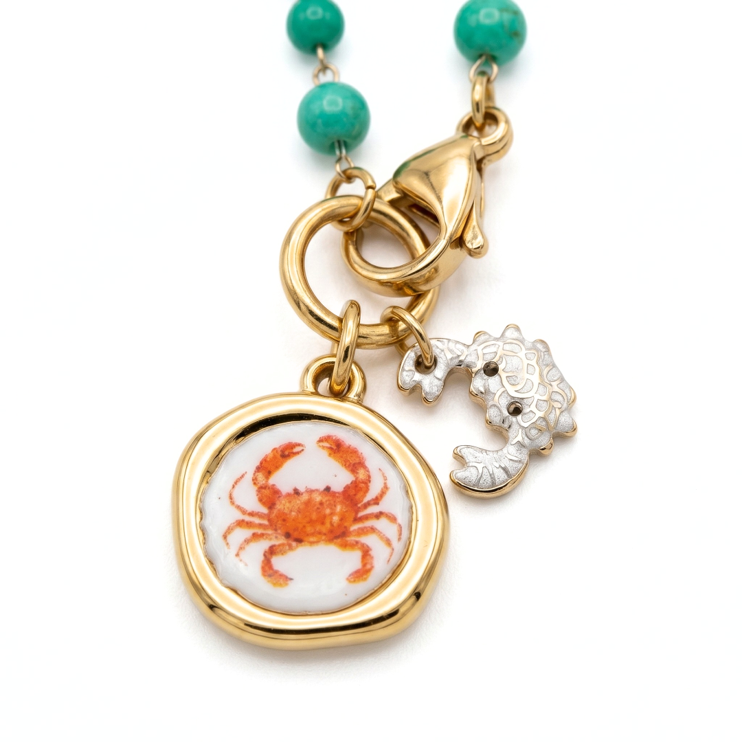 Collana Sea Granchio di Positano