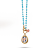 Collana Sea Pesci catena azzurra