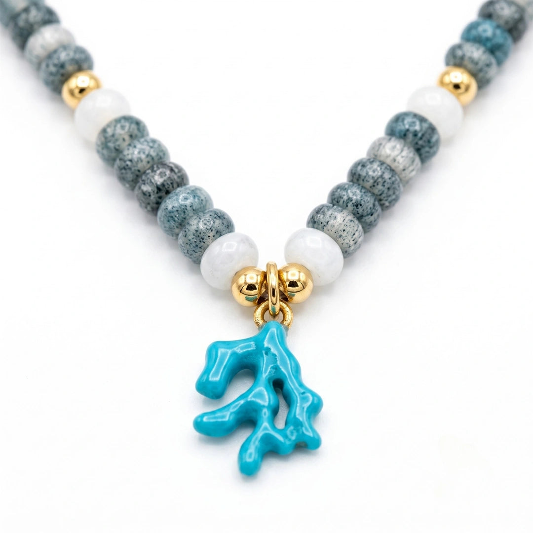 Collana Sea Corallo Turchese