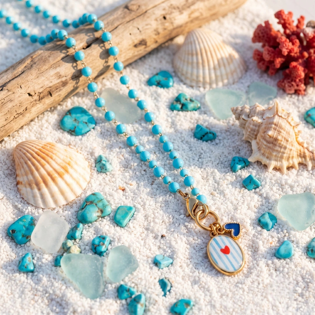 Collana Sea Cuore Riviera  Stampa UV