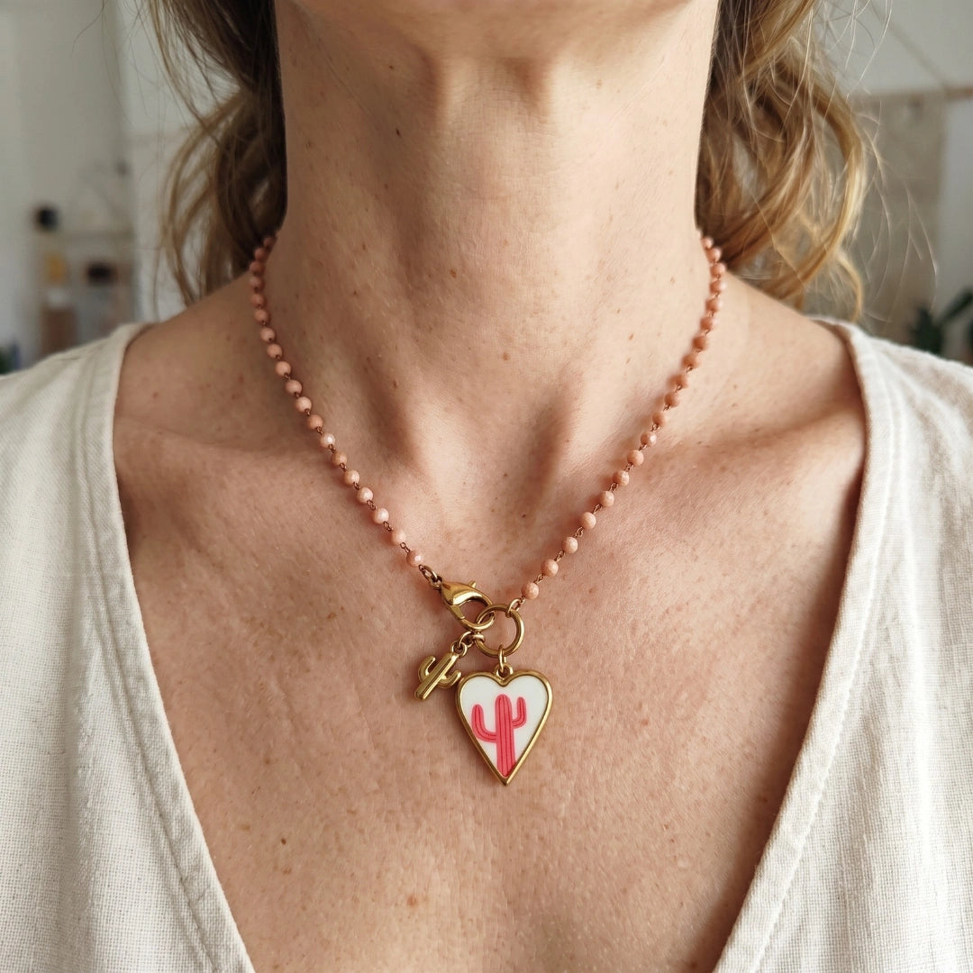 Collana Sea Cuore Cactus