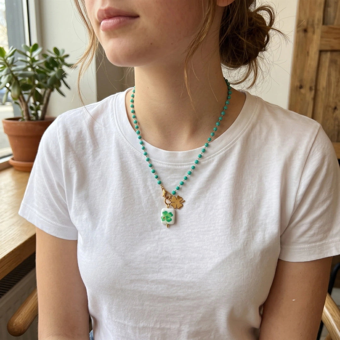 Collana Sea Quadrifoglio