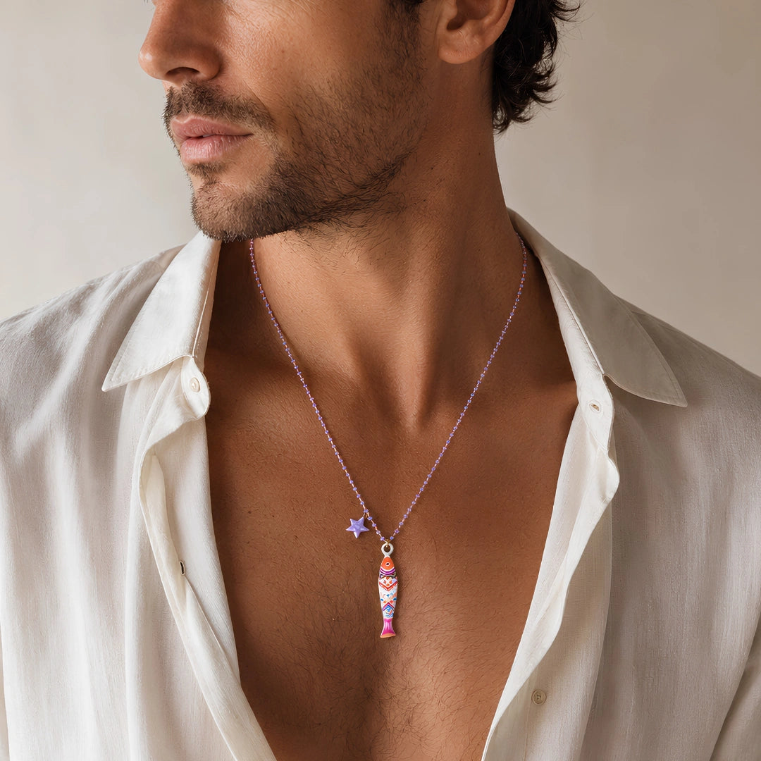 Collana Sea Pesce Boho