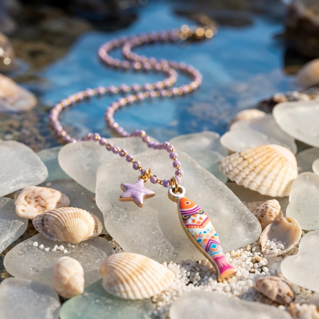 Collana Sea Pesce Boho
