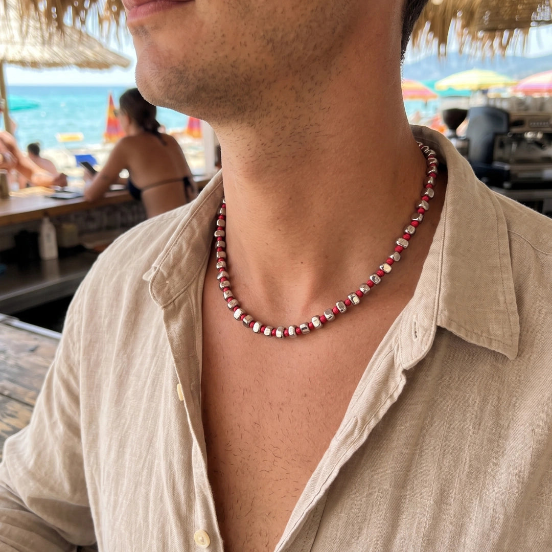 Collana Sea Fuchsia Tide