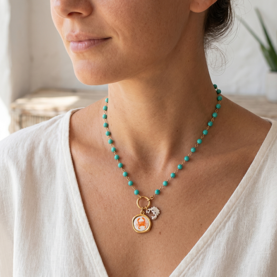 Collana Sea Granchio di Positano