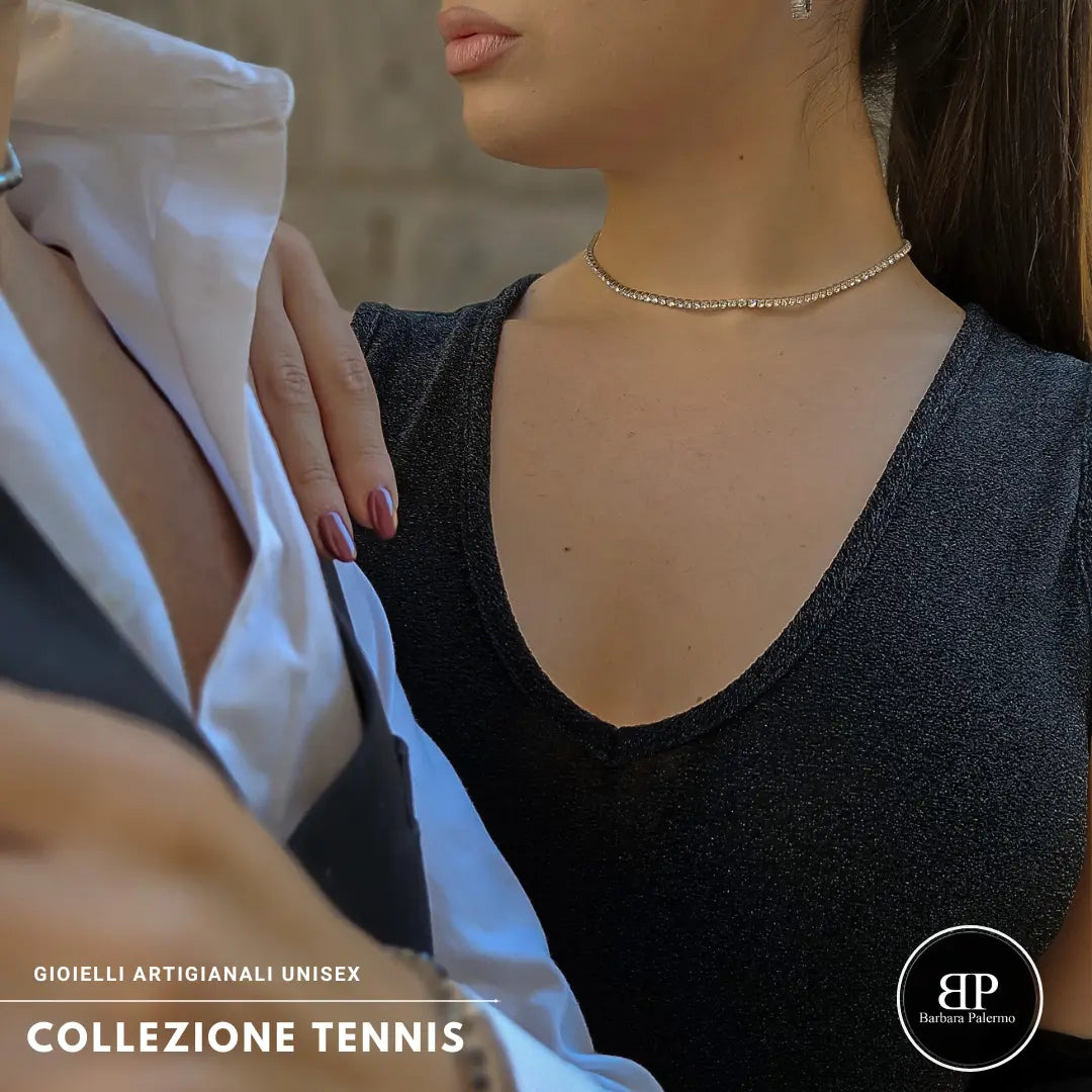 Tennis Collana con Zirconia Ghiaccio Eleganza e Raffinatezza