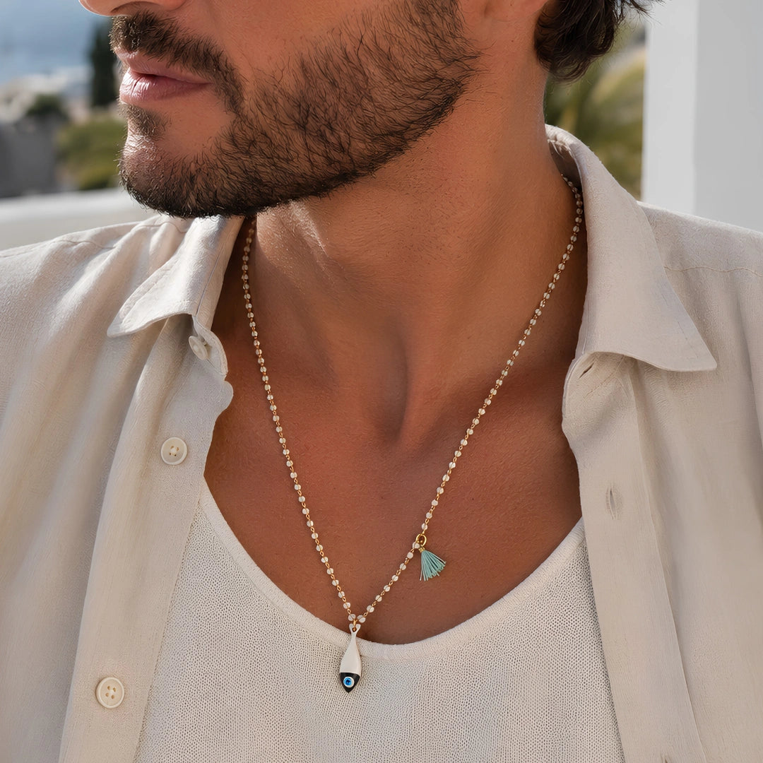 Collana Sea Pesciolino Bianco