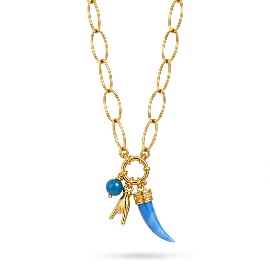 Collana Luma Amuleti Blu