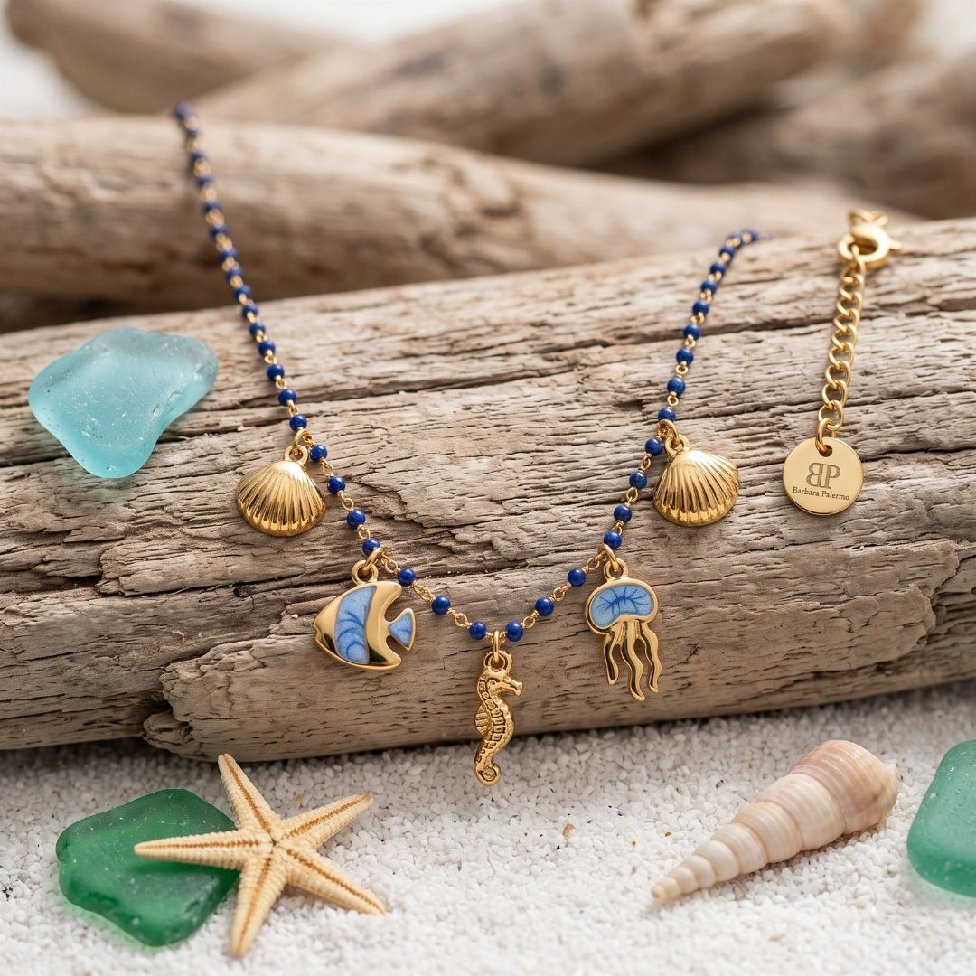 Collana Sea Blue Marine