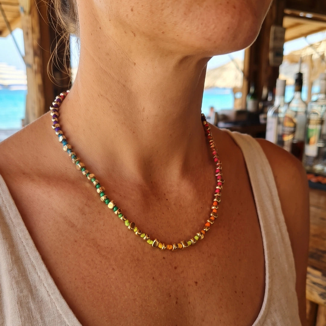 Collana Sea Rainbow Waves