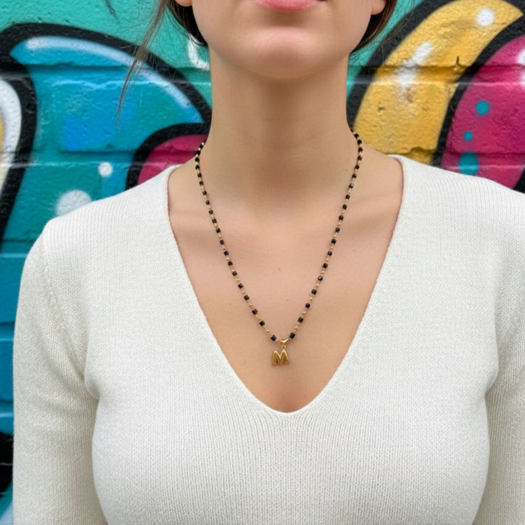 Collana My Letter Gold Edition | Acciaio 316L PVD Oro