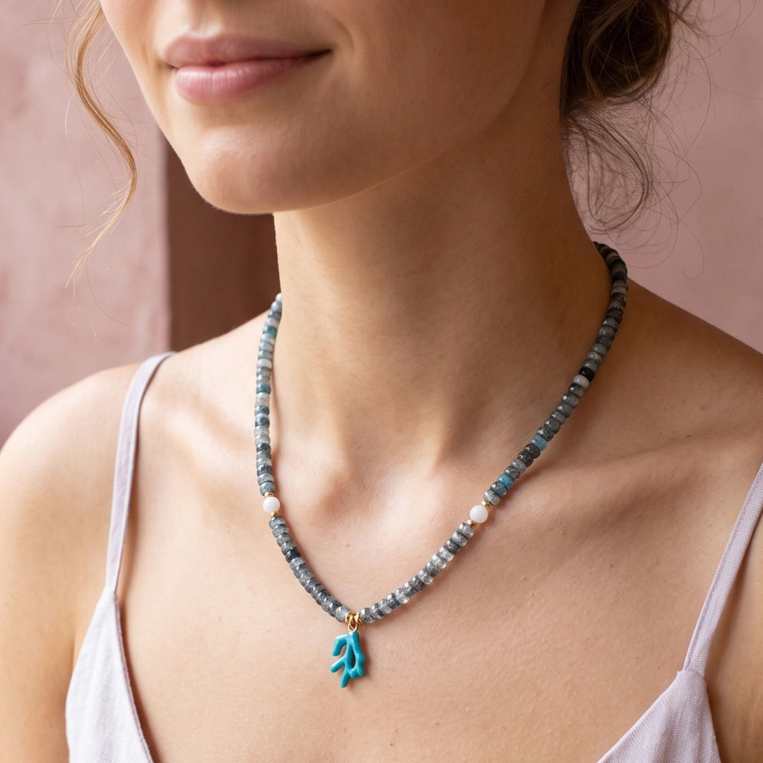 Collana Sea Corallo Turchese