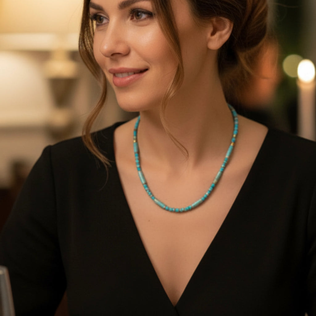 Indisches Achat-Halsband