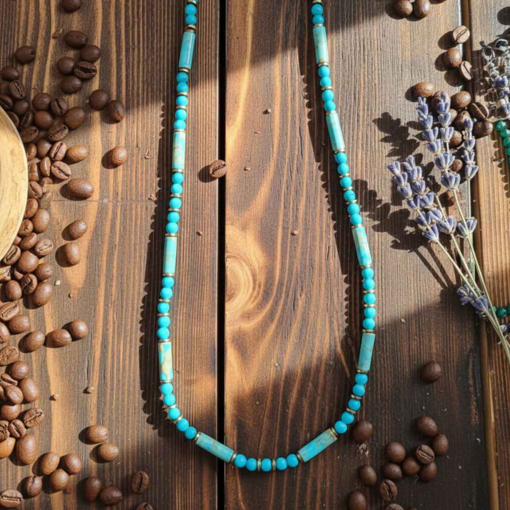 Indisches Achat-Halsband