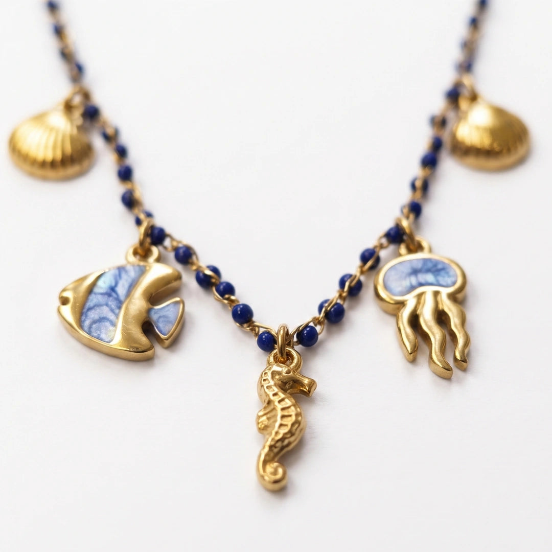 Collana Sea Blue Marine