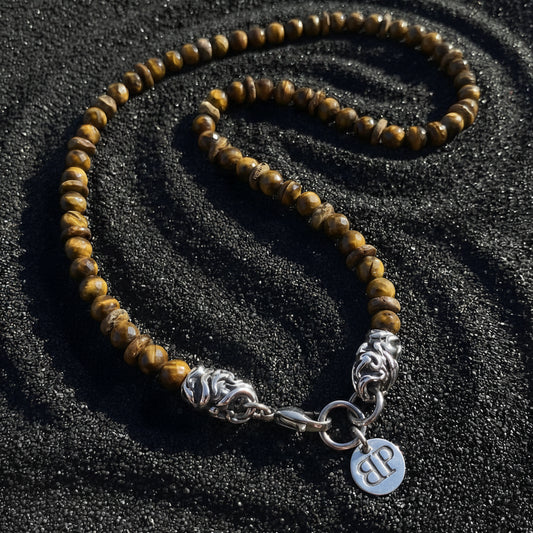 Indigo Rokoko Halskette – Natur, Harmonie, Charakter