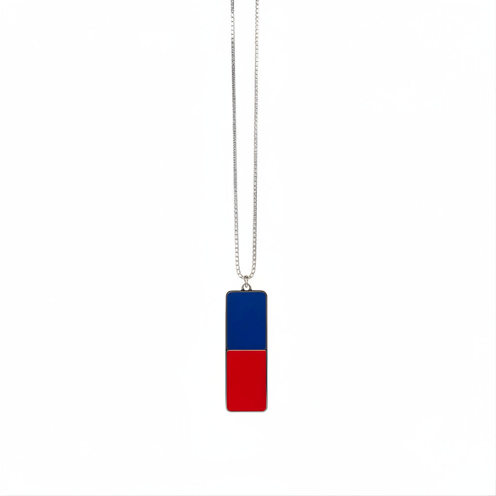 Collana Rosso Blu Elegance