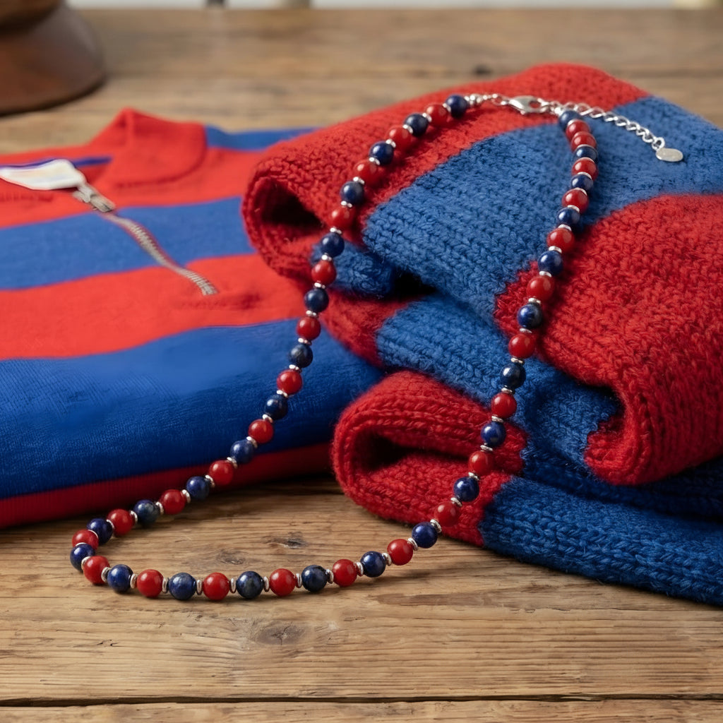 Steine: mehrfarbiges Hartsteinarmband